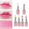 thumbnail image 5 of Jelly Flower Lipstick Change Color Lip Balm Moisturizing Crystal Color Gloss Nutritious Lip Lasting Waterproof Translucent, 5 of 5