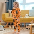 thumbnail image 5 of The Black Cat Pattern Cotton Pajamas 2 Piece Set Sleepwear Soft and Comfortable Homewear Nightwear, 5 of 7
