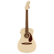Fender California Series Malibu Player Parlor Acoustic Electric, Olympic White