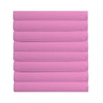 thumbnail image 2 of The Great American Store- 600 TC CottonPack of 8 Fitted Sheet / Bottom Sheet 15 Inch Deep Pocket (Solid Lavender, Twin) - ALL ROUND ELASTIC FOR PERFECT FIT, 2 of 4