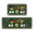 thumbnail image 2 of Grinch Decor Grinch Christmas Decorations Bathroom Grinch Christmas Decorations Cartoon Printed Doormat Christmas Decoration, Kitchen Carpet Bedroom Living Room Indoor Carpet Decoration, 2 of 8