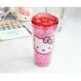 thumbnail image 6 of Sanrio Hello Kitty Pink Stripes Travel Tumbler with Slide Close Lid | 20 Ounces, 6 of 7