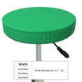 thumbnail image 3 of Kdxio Forestgreen Print Stool Covers Round,Stretch Round Bar Stool Covers Washable Bar Stool Cushion Slipcover For 12-15 Inch Chair, 3 of 6