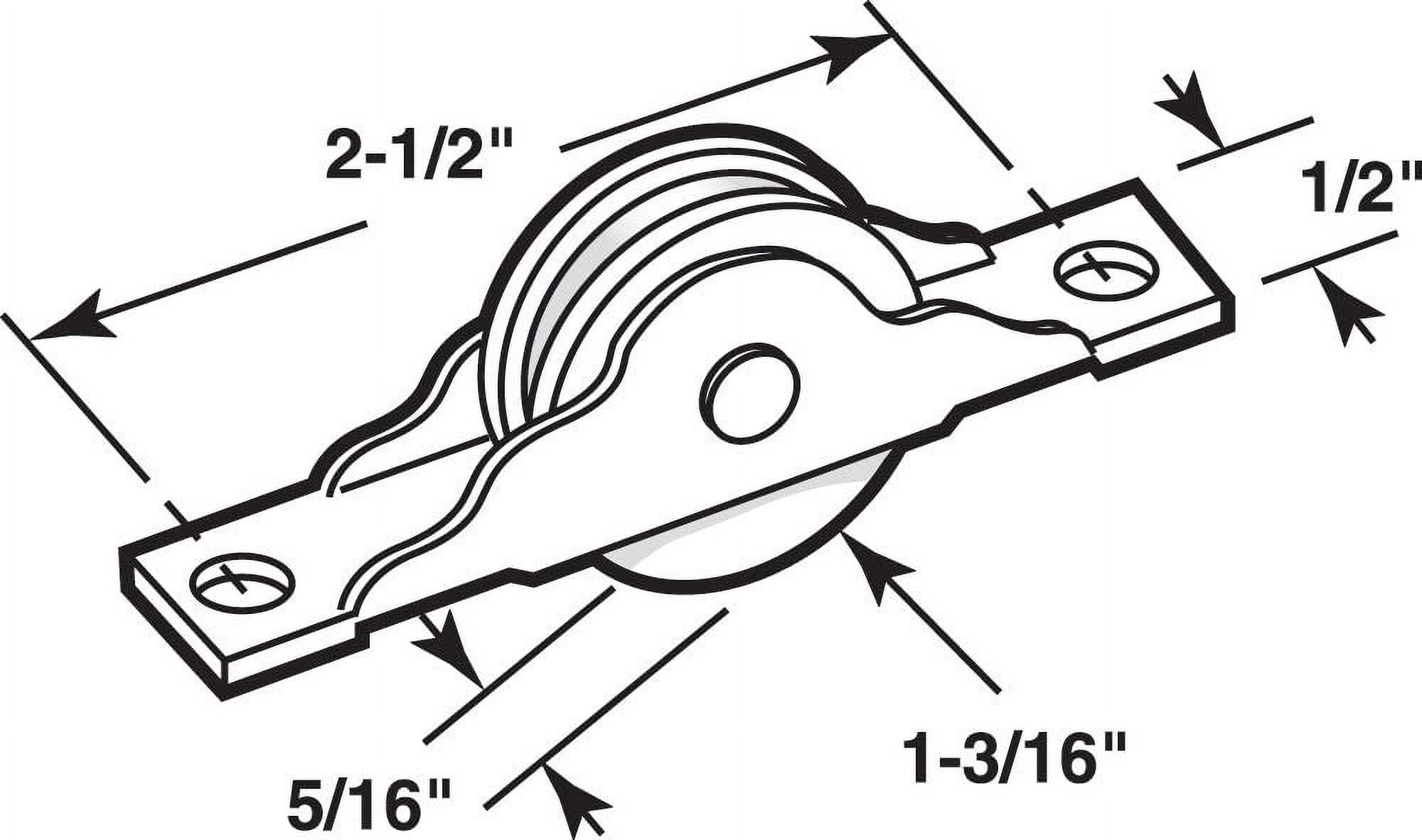 Screen Door Rollers Prime-Line N 6518 Closet Door Roller With 3/4