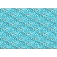 thumbnail image 1 of Ahgly Company Indoor Rectangle Patterned Dark Turquoise Green Area Rugs, 2' x 3', 1 of 6