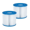 thumbnail image 1 of Summer Waves P57000102 Cartouche de Filtre de Remplacement Type D pour Piscine et Spa, 2 Pack, 1 of 2