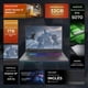 thumbnail image 2 of Laptop Gamer ASUS ROG Strix G18 NVIDIA GeForce RTX 5070 Ryzen 9 9955HX 32GB DDR5 SSD 1TB 18" Teclado Ingles Gaming y Edicion, 2 of 5