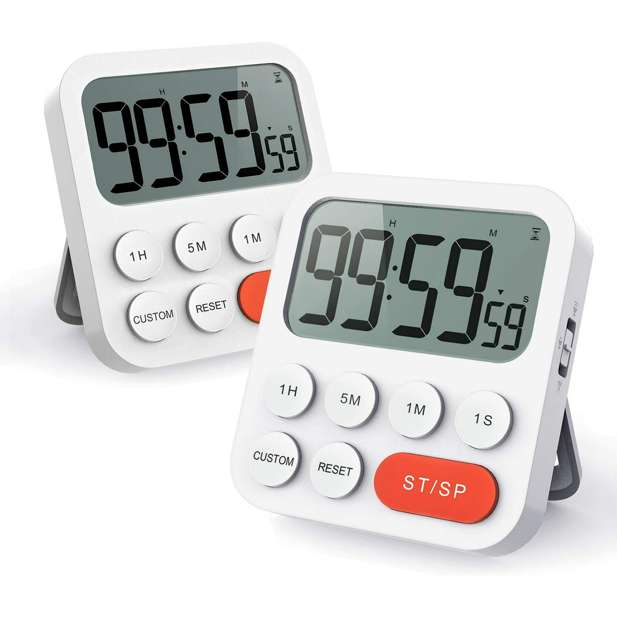 ThermoPro TM02W Digital Kitchen Timer with Adjustable Loud Alarm