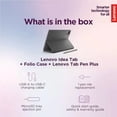 thumbnail image 2 of Lenovo Idea Tab 11" Tablet with Pen & Folio Case - Dimensity 6300 - 8GB RAM - 128 GB Storage - Android 15 - 2.5K - 90 Hz - Luna Grey (ZAFR0929US), 2 of 8