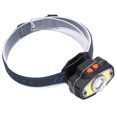 thumbnail image 3 of Linterna frontal COB de alto brillo Vevor resistente al agua con carga USB y clip para diadema, 3 of 5