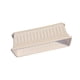thumbnail image 3 of Maceta rectangular de resina, orificio de drenaje, maceta de flores para vegetales, bandeja para plantas de jardín, blanco, 50x21x14cm 3 Piezas Inevent HA6722-10B, 3 of 7