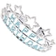 thumbnail image 5 of Corona de fiesta de cumpleaños con rhinestone banda de pelo tocado diadema de cabeza., 5 of 7