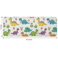 thumbnail image 7 of Colorful Dinosaurs Holding Flowers Kitchen Rug Mat,Kitchen Runner Rugs Non Skid Washable,Decorative Kitchen Floor Mats for Kitchen,Sink,Laundry,17"x47.2", 7 of 7
