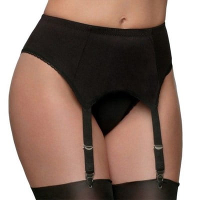 plain suspender belt