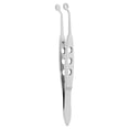 thumbnail image 4 of Pinzas para párpados para masaje de glándulas de Meibomio, punta redonda, herramienta para eliminar orzuelos, masaje de párpados para aliviar las bolsas de los ojos, herramienta de dermaplaning facial, 4 of 7