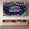 thumbnail image 6 of Colorful Theme Let's Glow Neon Banner Decorative Lights Festive Fun for Party Celebration Indoor Decoration Event Backdrop, 6 of 9