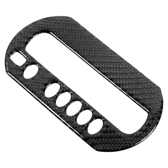 Central Control Gear Shift Panel Trim Cover for Honda Civic 2001-2005 Gear Shift Control Anti-Scratch Panel Sticker Carbon Fiber Black Half Pack Trim