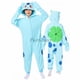 thumbnail image 1 of Niños Kigurumi Onesie pijamas de dibujos animados adultos mujeres hombres pijamas de animales ropa de casa disfraz de Halloween Cosplay regalo de Navidad 2XL 3XL, 1 of 4