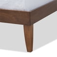 thumbnail image 4 of Baxton Studio Lucina Full Size Walnut Finished Platform Bed Frame, 4 of 8