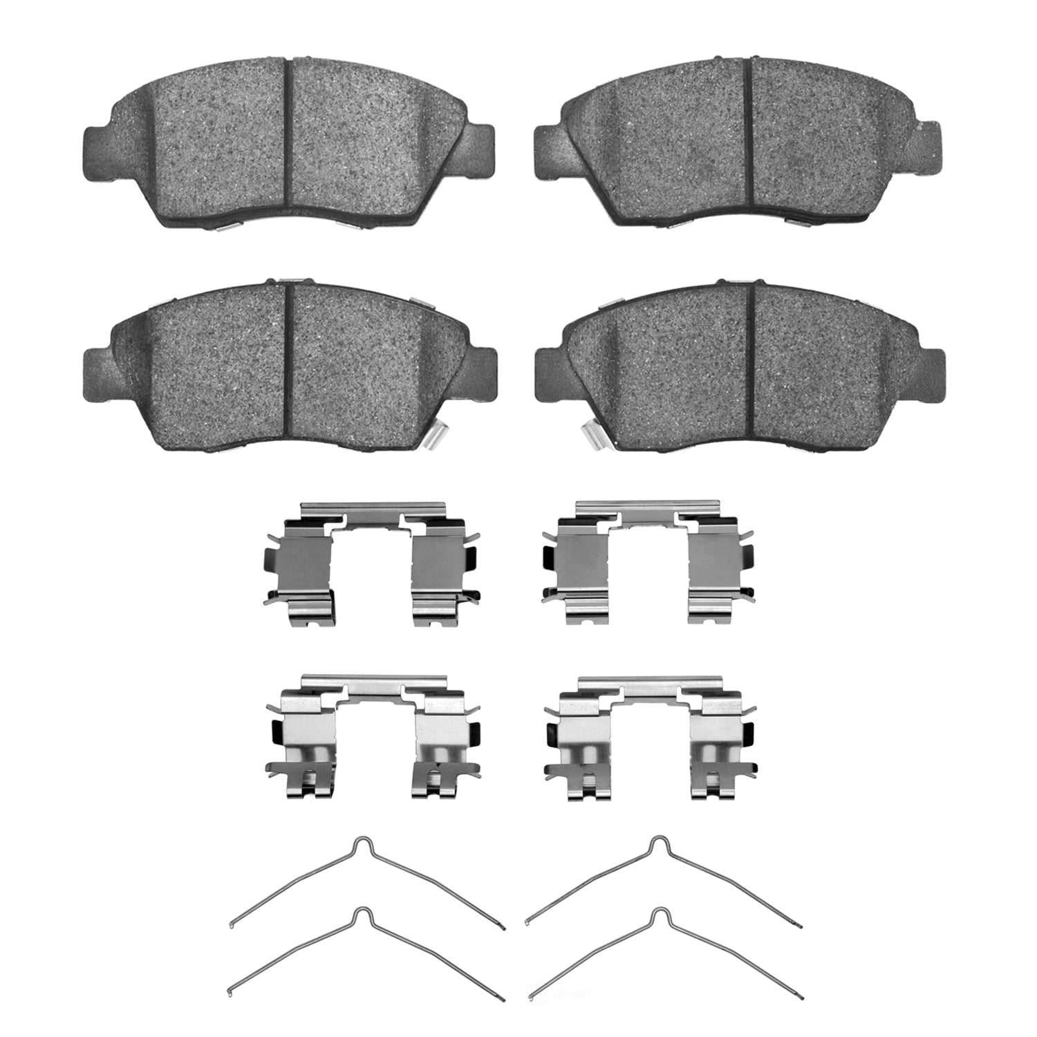 Dynamic Friction Company 1551-0948-01 DFC 5000 Advanced Brake Pads - Ceramic and Hardware Kit - OE