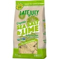 thumbnail image 7 of LATE JULY Snacks Restaurant Style Sea Salt & Lime Tortilla Chips, 11 oz. Bag, 7 of 7