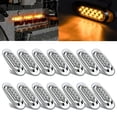 thumbnail image 4 of 4 luces LED de posición lateral para esquinas, lámpara de contorno para camión, remolque, furgoneta, autobús, 12 V-24 V, 4 of 5