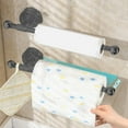 thumbnail image 5 of Gumesh Suction Cup Toilet Paper Holder, Wall Mount Tissue Roll Dispenser for Bathroom & Kitchen, 5 of 6