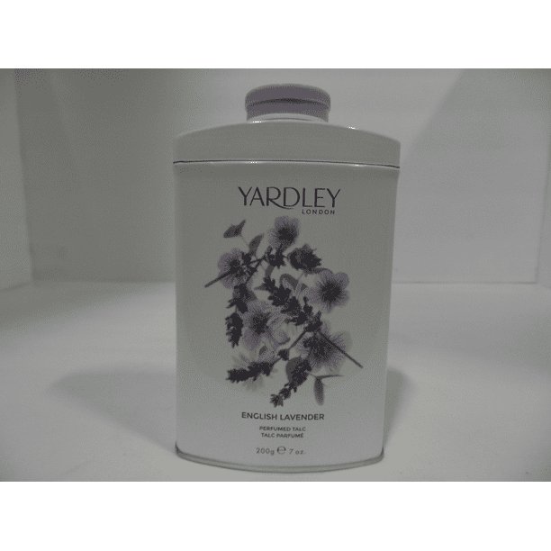 Yardley London English Lavender Perfumed Talc Powder, 7 Oz