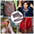 thumbnail image 5 of 10 Yard Ethnic Style Ribbon Trim 1.6 Inch Wide Vintage Jacquard Ribbon Embroidered Woven Ribbon Boho Persian Trim DIY, 5 of 7