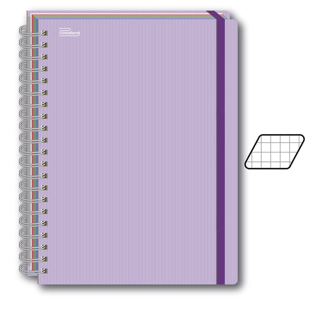 Libreta Profesional Universitaria Colores Pastel 200 Hojas Cuadro Grande Printaform