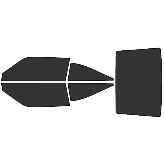 Rvinyl Window Tint Kit Compatible with Nissan 300Zx 1985-1989 - Complete Precut Kit - 20%