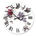 thumbnail image 2 of Designart 1 in Quartz Traditional Wall Clock, 2 of 5