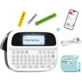 thumbnail image 1 of tooth Label Maker Machine with Keyboard & App \u Rechargeable Labeler with mm Label Tape Backlit LCD Portable Label Maker for Home/Office, 1 of 9