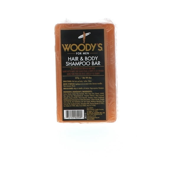 Woody's Hair And Body Shampoo Bar 8 Oz Men