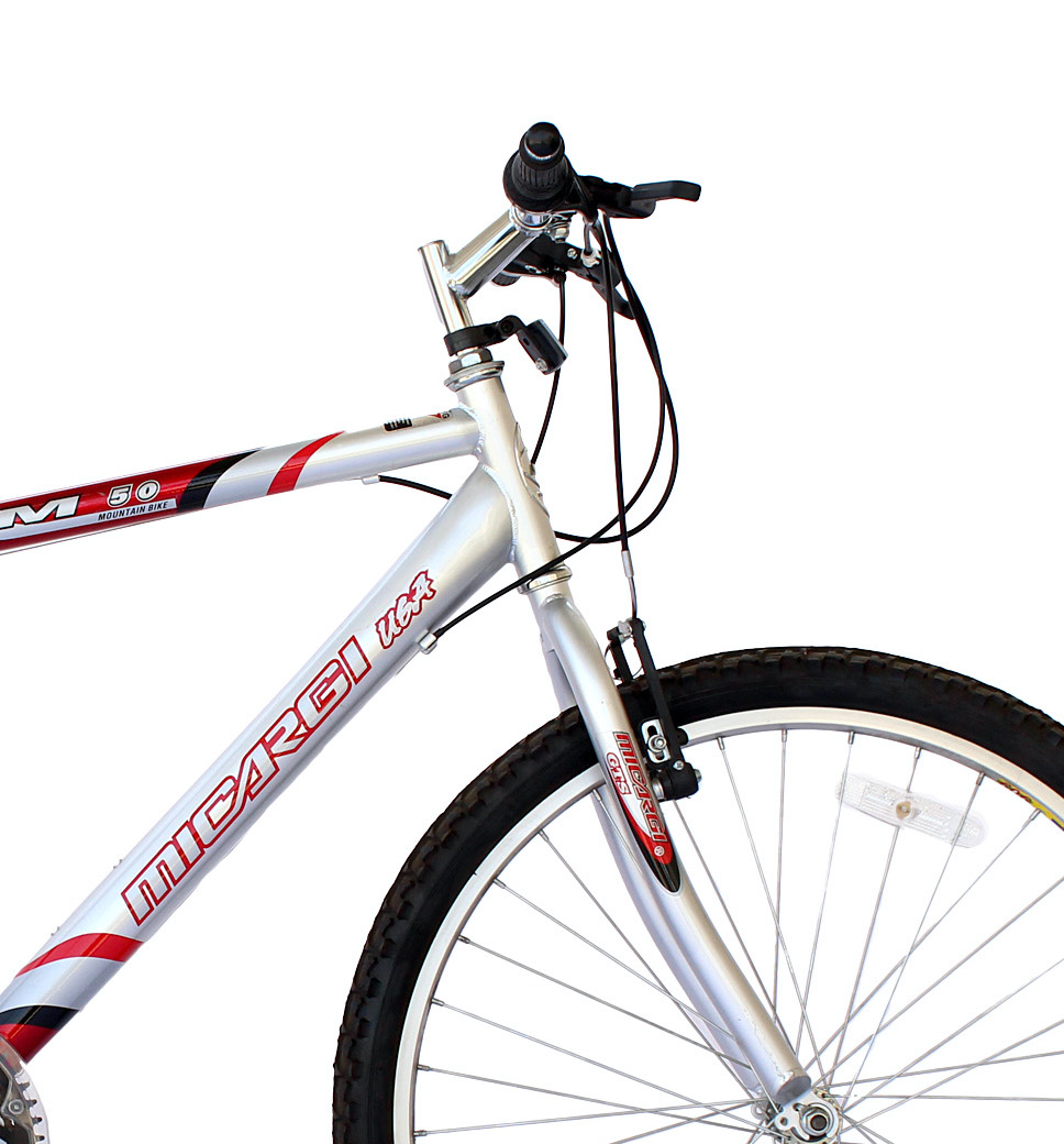 Wonder Wheels 26 Inch Mountain Bike MTB 18 Speed Bicycle, Bike, Steel Frame Alloy Rims 36 H - Burgundy - image 3 of 7