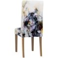 thumbnail image 2 of FMSHPON Multicolor Magical Space Wolf Stretch Chair Cover Protector Seat Slipcover for Dining Room Hotel Wedding Party Set of 1, 2 of 5