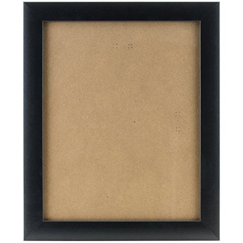 Craig Frames 1WB3BK 11 by 17-Inch Picture Frame, Smooth Wrap Finish, 1 ...