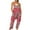 2# Red jumpsuits for women casual, variant on Dyegold Jumpsuits for Women Casual, Summer Jumpsuit for Women One Piece 2023 Trendy Spaghetti Strap Wide Leg Rompers Harem Long Pants Overalls With Pockets Black_Friday
