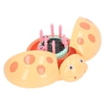 thumbnail image 5 of Music Box with Projection Dreamy Cute Shape Night Light Jewelry Storage for Home Restaurant Decoration Yellow, 5 of 5