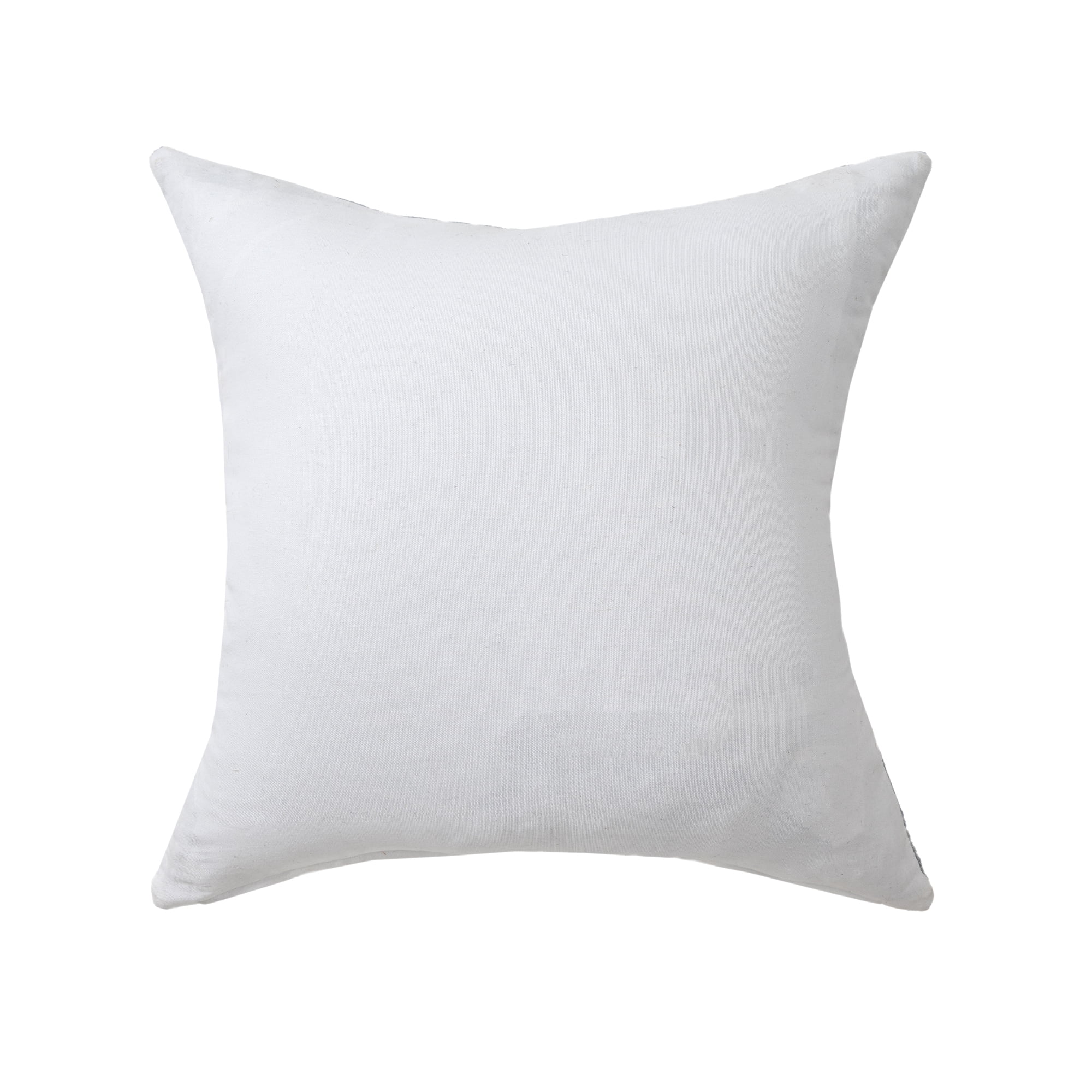 Harlow Hill Irving 24" x 24" Striped Linen Blend Adult Decorative Throw Pillow Cover, Blue/Ivory