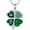 Four Leaf Clover, variant on Christmas Tree Necklace 925 Sterling Silver Snowflake Tree Pendant Necklaces with Cubic Zirconia Christmas Snowflake Jewelry Gifts for Women