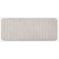 thumbnail image 1 of Modern Kitchen Mat, Geometrical Image with Colorful Rhombus and Bold Borders Image Print, Plush Decorative Kitchen Mat with Non Slip Backing, 47" X 19", White Seafoam and Coral, by Ambesonne, 1 of 1