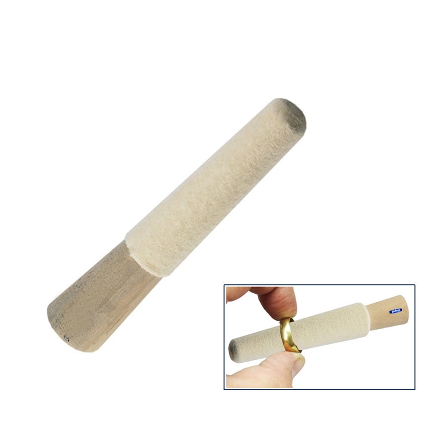 Ring Buff Inside Ring Polishing Buffing Stick Small Size Infants Child's 3'