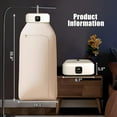 thumbnail image 6 of JahyShow Portable Clothes Dryer, Small Dryer with Remote Control, Compact Foldable Travel Clothes Dryer with Dry Bag for RV, Travel, Home, 6 of 7
