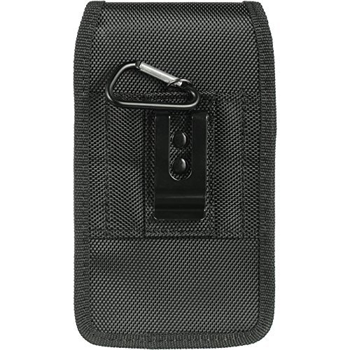 Vertical Heavy Duty Rugged Canvas Belt Clip Case Cover for Samsung Apple LG HTC[Alcatel One Touch Fierce] - image 2 of 2