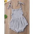 thumbnail image 3 of Dewadbow Newborn Kid Baby Girl Bodysuit Romper Jumpsuit Outfit Summer Clothes, 3 of 5