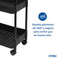 thumbnail image 4 of Carrito Auxiliar Organizador STYRKA Multiusos 3 Niveles con Ruedas, 4 of 8