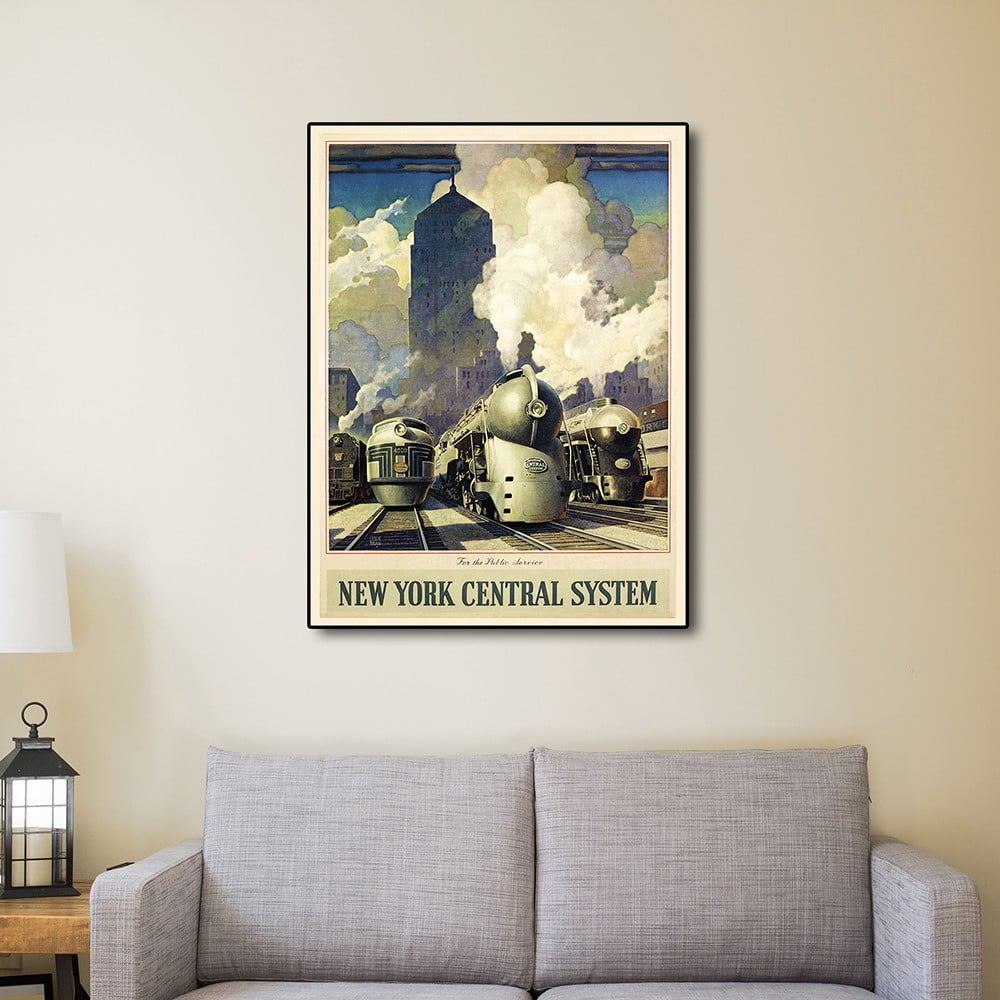 Vintage style travel poster of New York | Premium AI-generated image