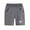 Dark Gray, variant on YTDSCS Toddler Boys Girls Cartoon Shorts Solid Colour Print Five Pants for Baby Kids Summer with Pockets Sweatpants Shorts for 1-9 Years