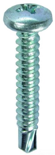 Dottie TEKPH1012 Self Drilling Screw 10 by 1//2-Inch Length 100-Pack Phillips Zinc Plated Pan Head L.H